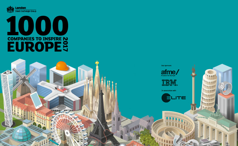 “1000 companies to inspire Europe 2017” : The London Stock Exchange chooses Cetup