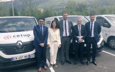 Cetup report – Visit of Monsieur Damien Pichereau, MP for the Sarthe department  – France 3 Alpes television news